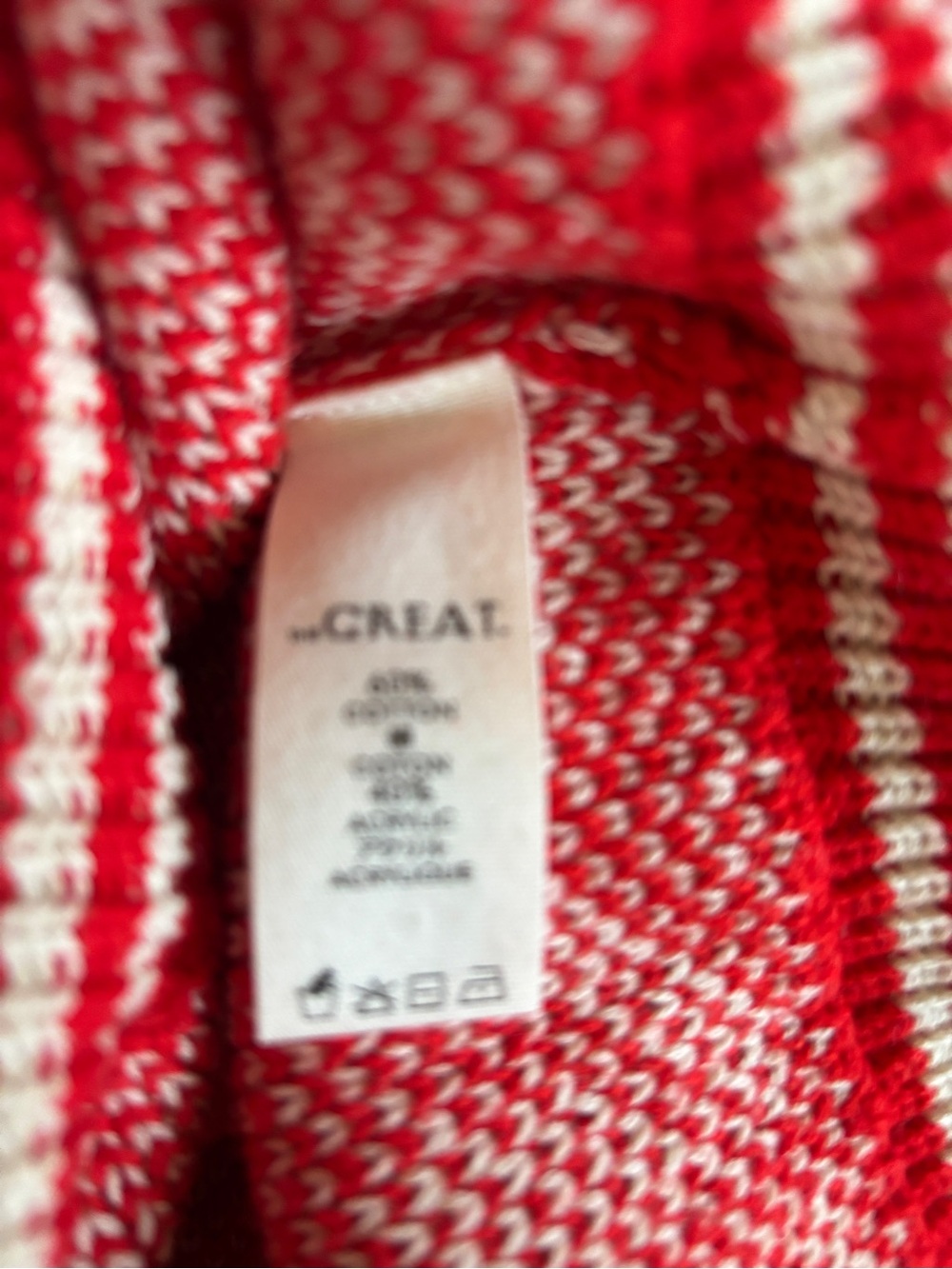 THE GREAT. snowflake pullover sweater in alpine spice Size 2: US M (8–10) - Picture 9 of 12